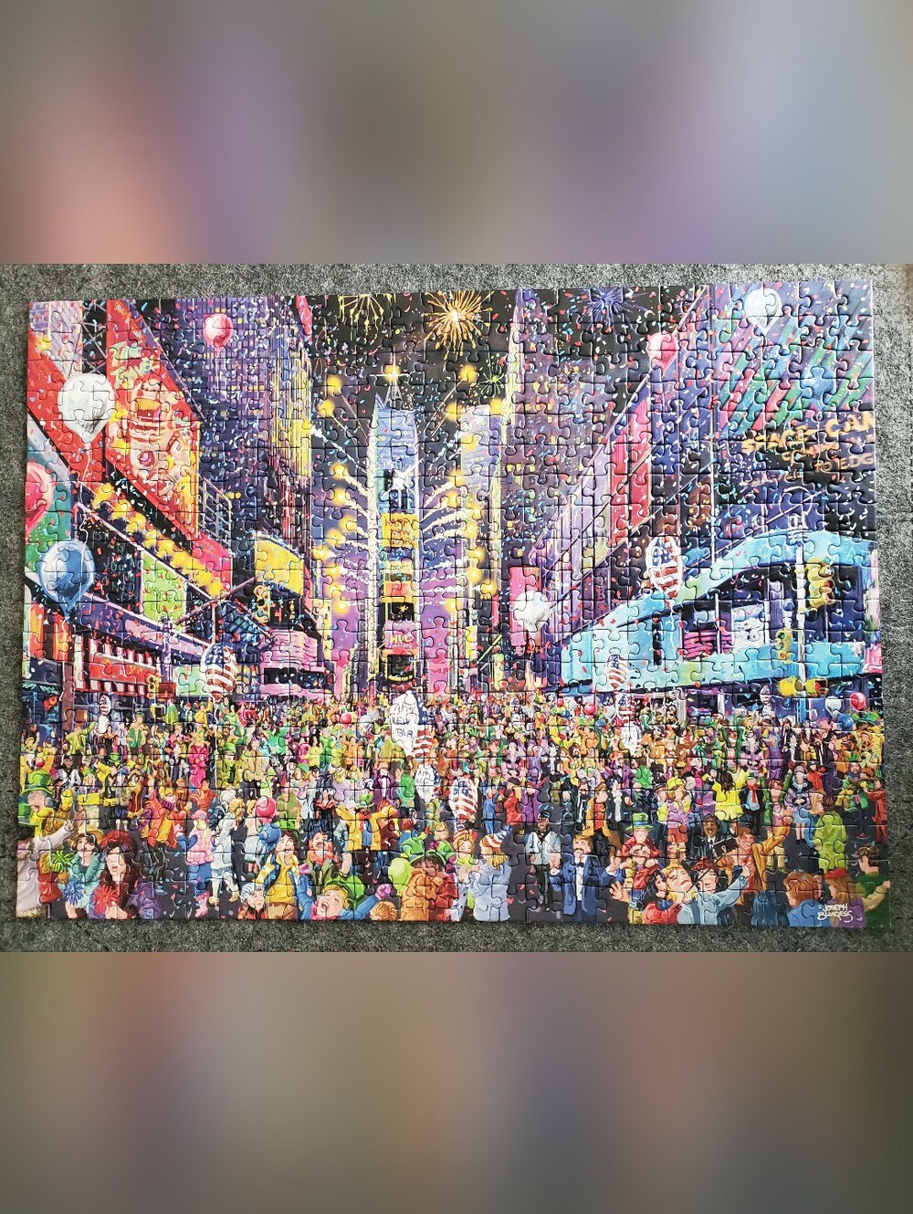 New Years Ravensburger Puzzle - Picture 6 of 6